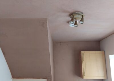 Kitchen after plastering