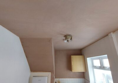 Kitchen after plastering